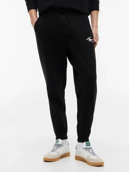 Tommy Jeans Pantaloni de trening negru
