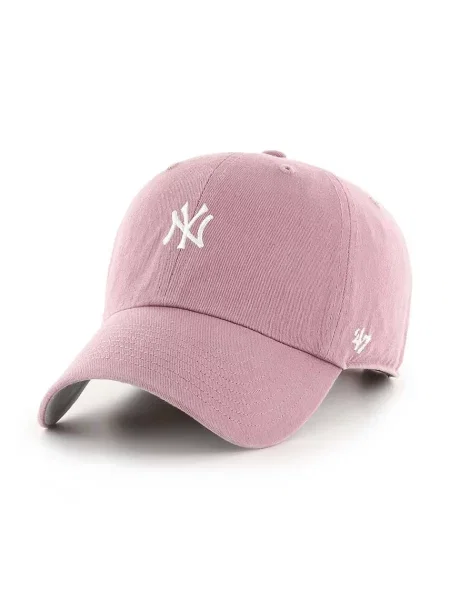 47 brand șapcă de baseball din MLB New York Yankees cu imprimeu roz