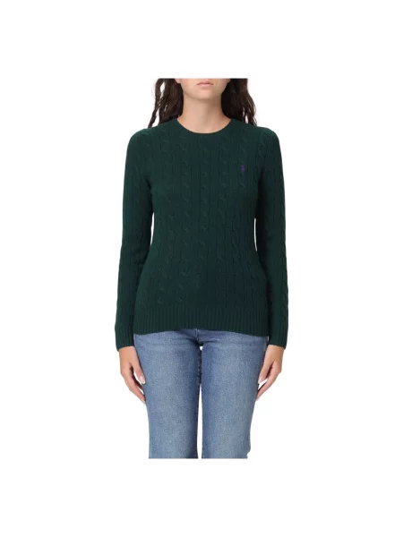 Polo Ralph Lauren sweter z dodatkiem kaszmiru zielony