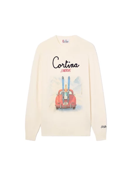 Sweter Mc2 Saint Barth wełniany