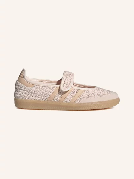 Adidas Originals Mary Jane Baleríny Samba Jane světle růžová béžová
