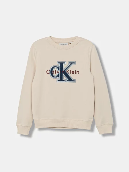 Calvin Klein Jeans Dječja dukserica bež