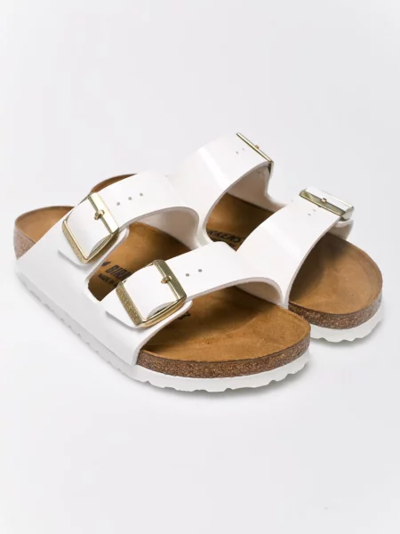 Шлепанцы Birkenstock белые
