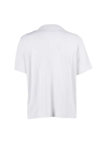 Lniany sweter Majestic Filatures biały