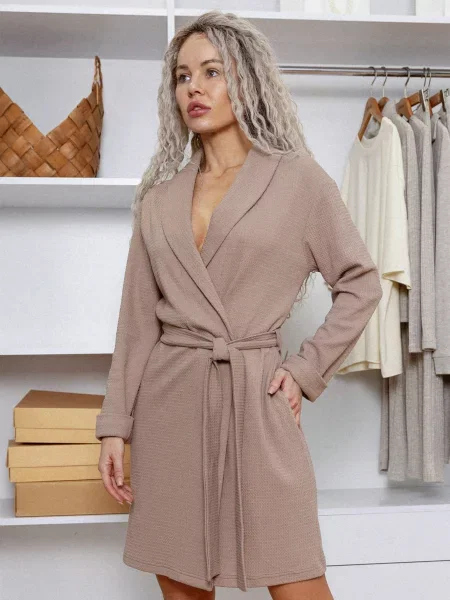 Халат Leinle коричневий