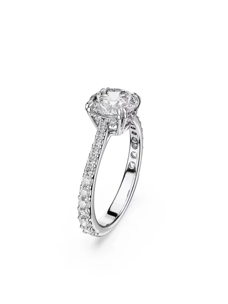 Swarovski inel STILLA argintiu
