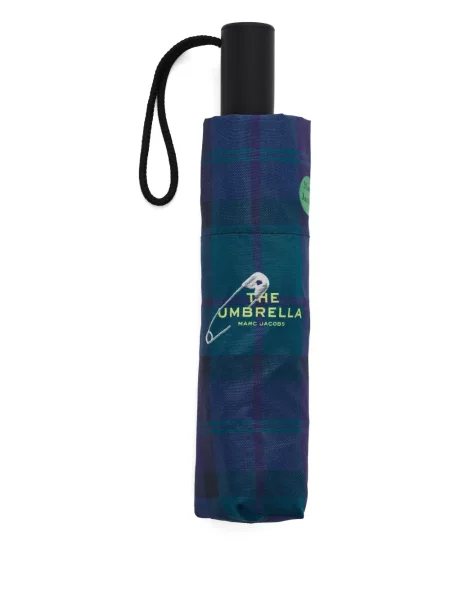 Umbrelă Marc Jacobs albastru