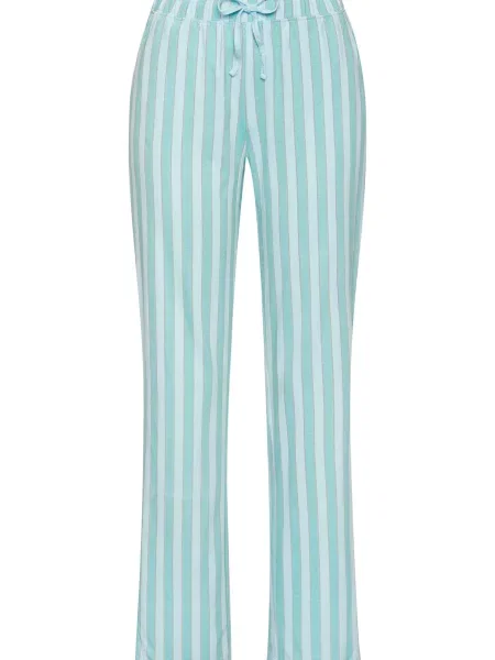 VIVANCE Pantaloni de pijama turcoaz / deschis / maro albastru