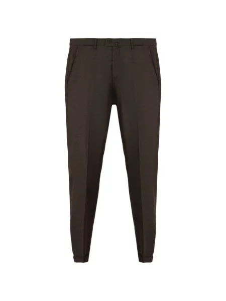 Pantaloni Briglia 1949 conici maro