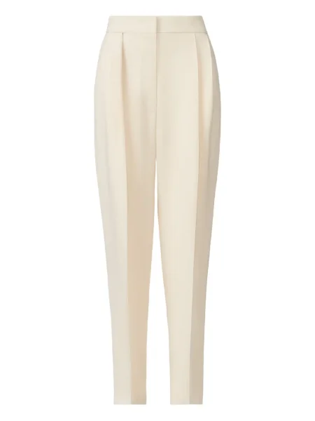 Pantaloni Fabiana Filippi plisate alb