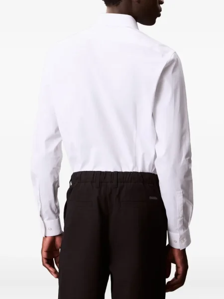 Cămașă Calvin Klein lungă alb