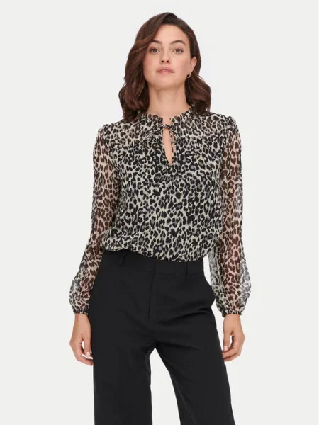 ONLY Блуза Ditsy черен