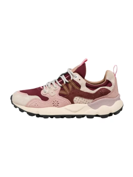 Sneakersy Flower Mountain w kwiatki różowe
