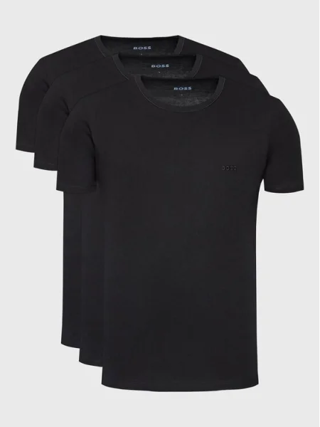 BOSS Orange Tricou negru