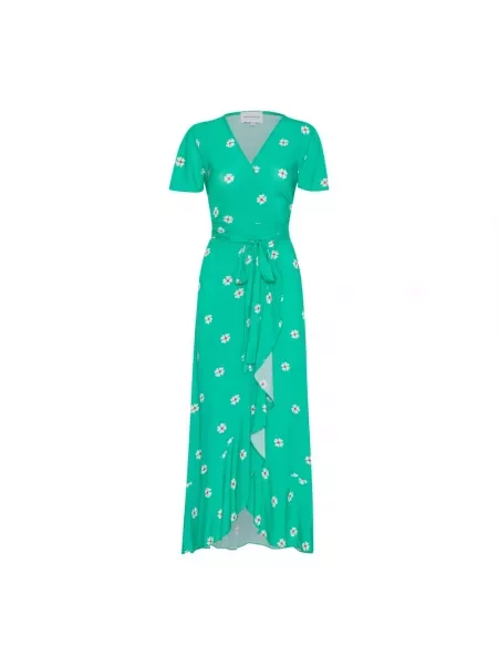 Sukienka American Dreams w kwiatki zielona