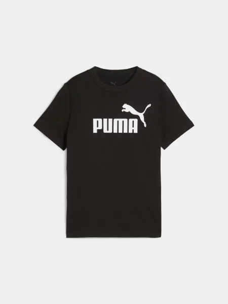 Дитяча Футболка PUMA Ess No. 1 Logo Tee комбінований верх чорний