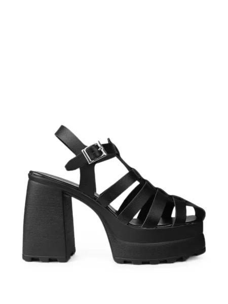 Sandale Altercore cu platformă negru