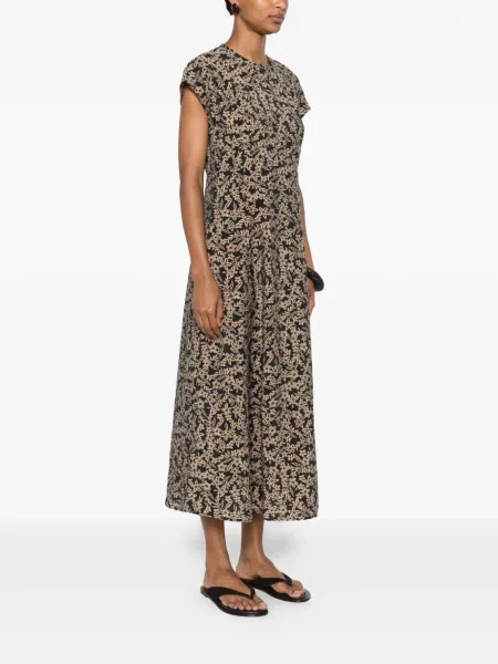 Rochie Marc O'polo cu model floral cu imagine albastru