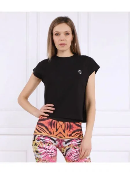 Plein Sport Tricou | Cropped Fit negru