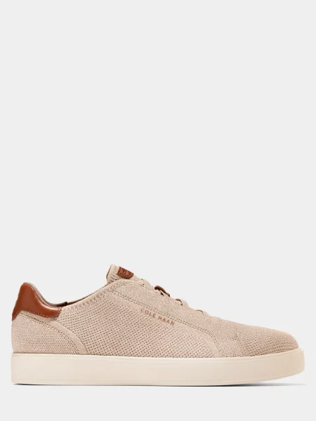Кеди низькі Cole Haan комбінований верх бежевий