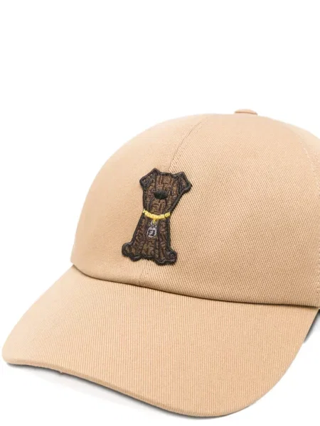 Șapcă Fendi cu broderie maro
