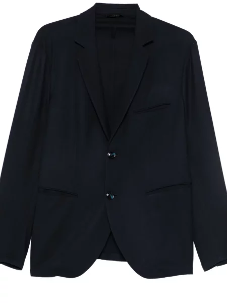 Sacou Giorgio Armani cu rever albastru