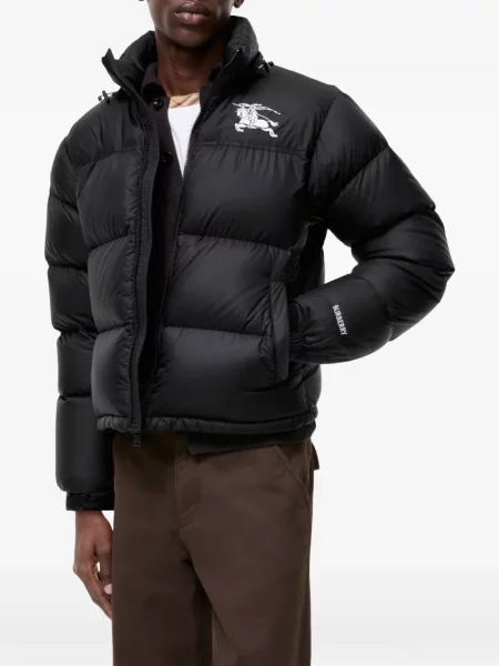 Geacă cu puf Burberry negru