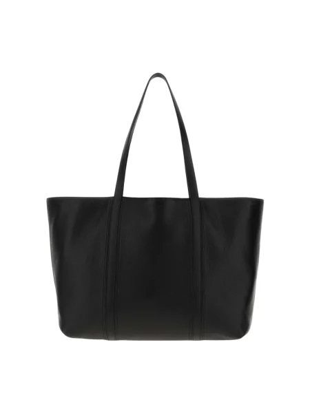 Torba Jil Sander skórzana czarna