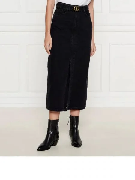 TWINSET Fustă GONNA negru