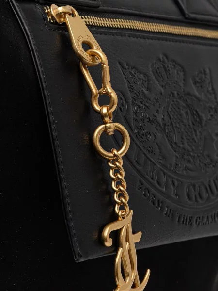 Замшевая сумка шоппер Juicy Couture