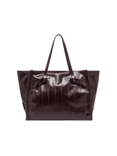 Shopperka Gianni Chiarini skórzana brązowa