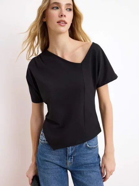 Trendyol Tricou negru