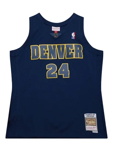 Cămașă Mitchell & Ness din jerseu albastru
