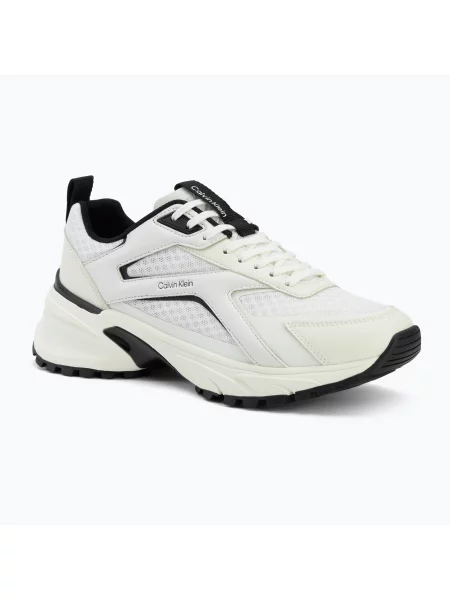 Încălțăminte pentru femei Calvin Klein Hike Run Ckstripe Mesh bright white/black alb