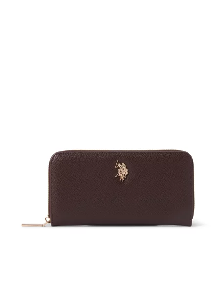 U.S. POLO ASSN. Portofel JONES ciocolatiu maro