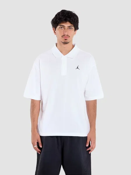 Поло Jordan Brooklyn Polo віскоза/поліестер білий