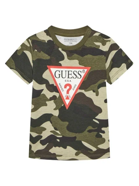 Guess Póló Regular Fit zöld
