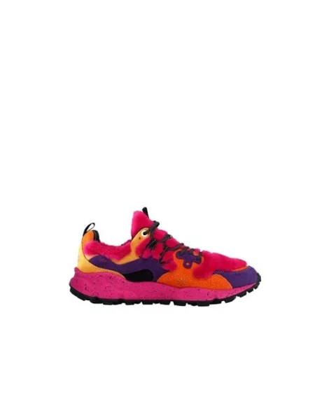 Sneakersy Flower Mountain w kwiatki różowe