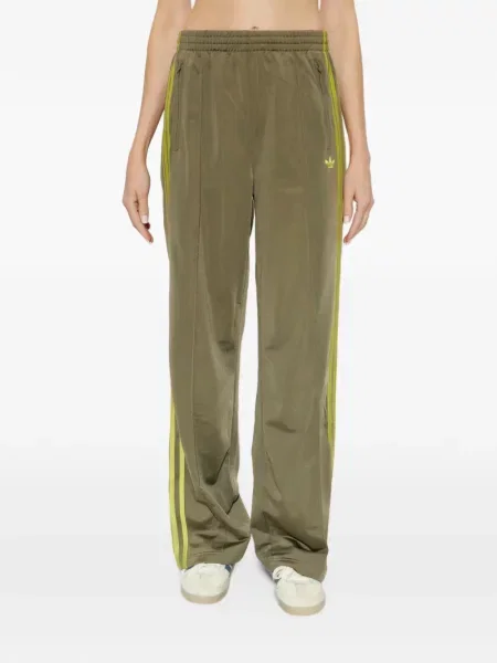 Pantaloni Adidas alergare verde