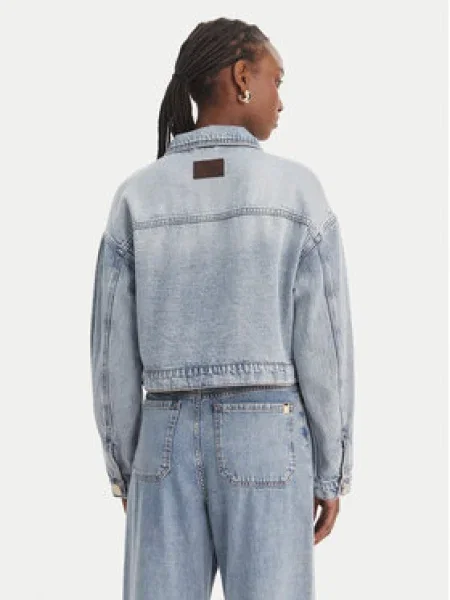 ARMANI EXCHANGE Prechodná bunda denim modrá