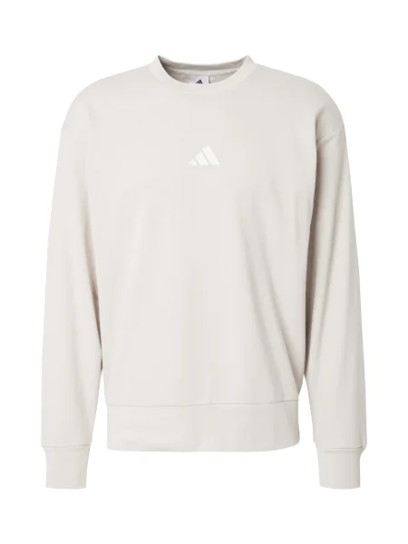 ADIDAS SPORTSWEAR Športna majica FEELCOZY svetlo siva bela
