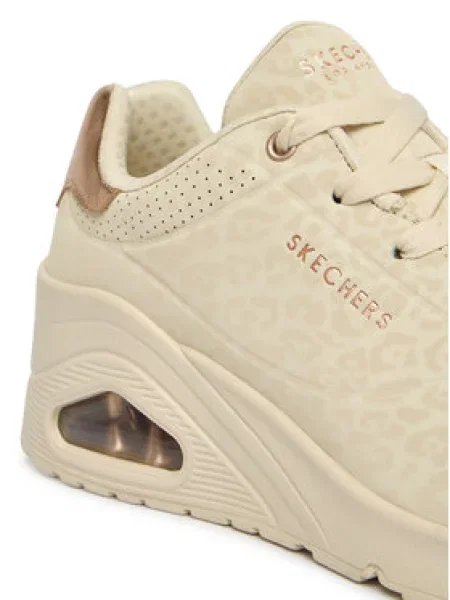 Laisvalaikio batai Skechers Uno Wedge Safari Daze smėlio