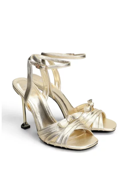 Sandale Gold & Rouge cu funde