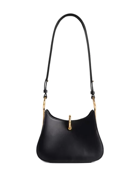 Geanta de piele Rabanne din piele negru