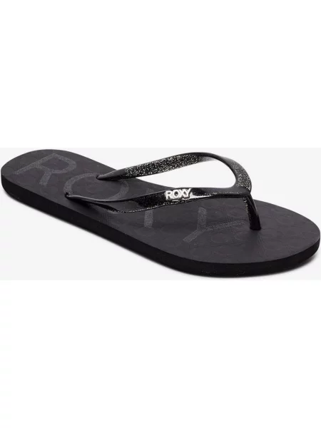 Klapki Roxy Viva Sparkle czarno 42 szare