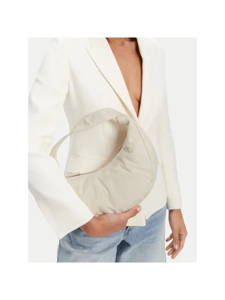 Torbica Calvin Klein Ckj Monogram Pinched Medium Shou bež