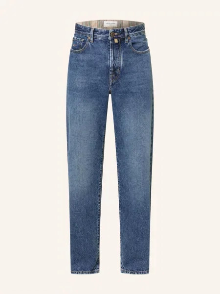 Jacob Cohen Džíny Chris Straight Fit medium blue modré