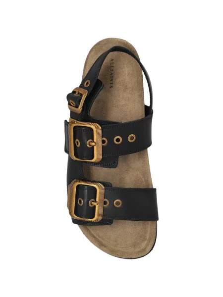 Sandale Allsaints din piele negru