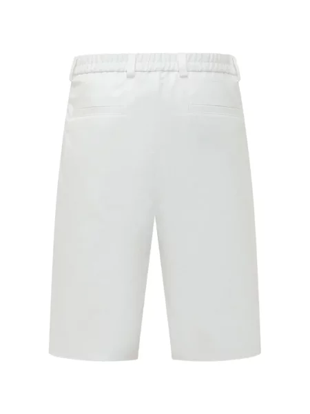 Pantaloni scurți Boss plisate alb