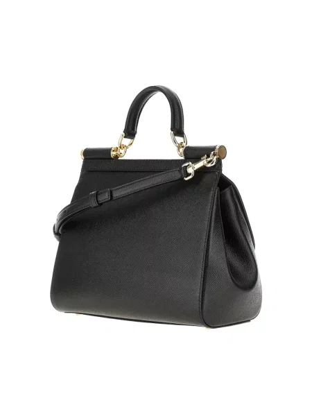 Torebka Dolce And Gabbana skórzana czarna